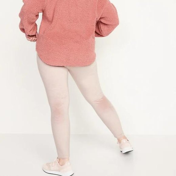 Old Navy High-Waisted Velour Ankle Leggings For Women New - Picture 7 of 7